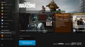 Соединение с игровым сервером blizzard потеряно call of duty warzone